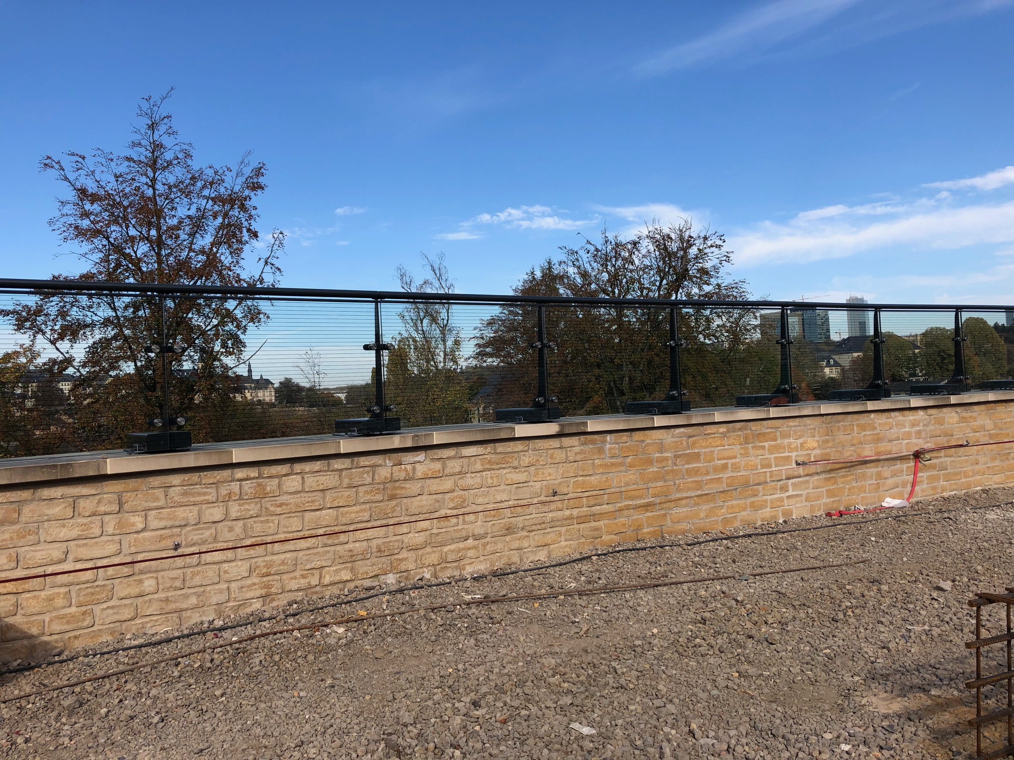 Dédoublement du viaduc de Pulvermühle - Ecran vitré 2