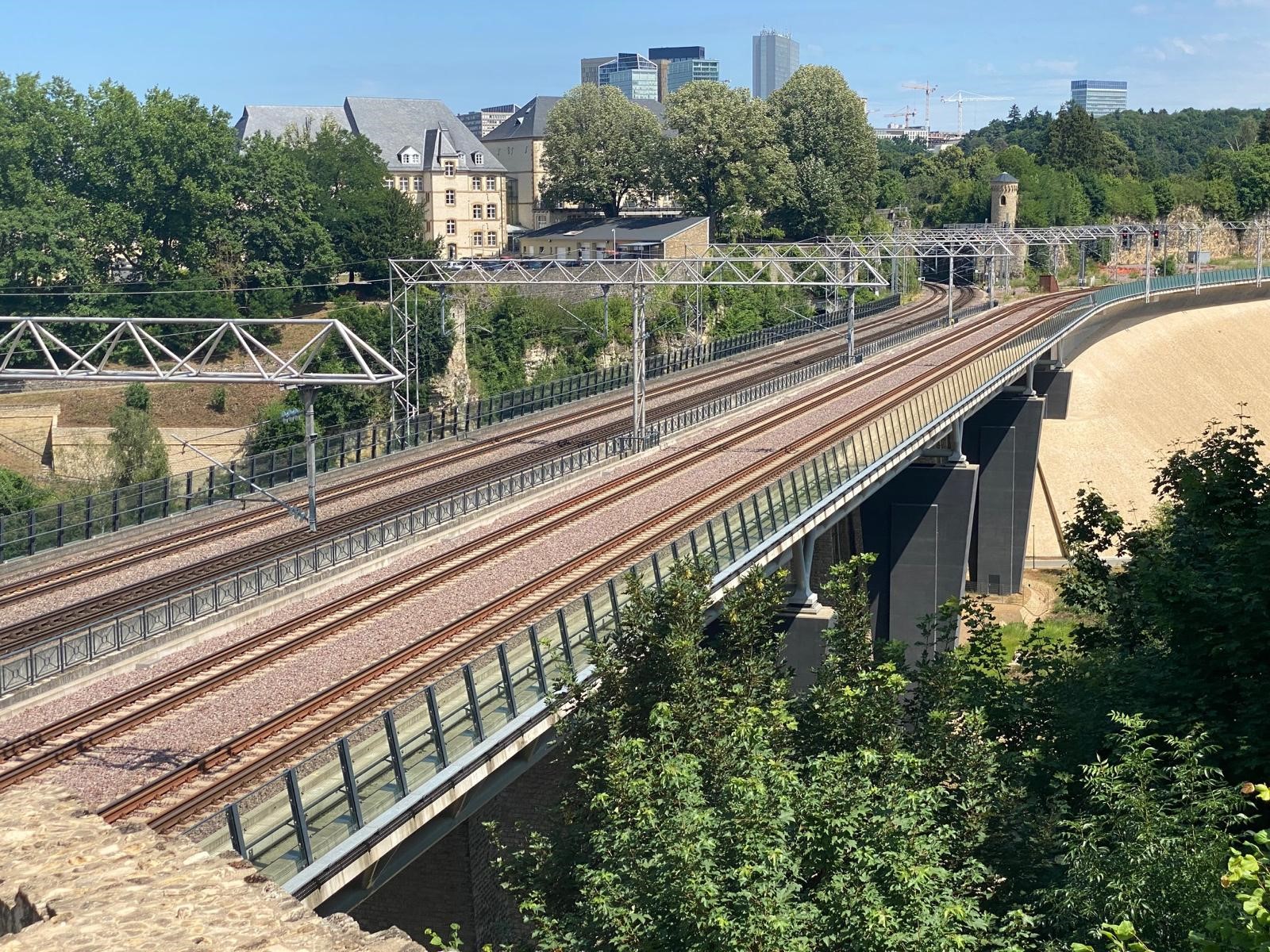 Dédoublement viaduc de Pulmühle - Ecran acoustique vitré 4