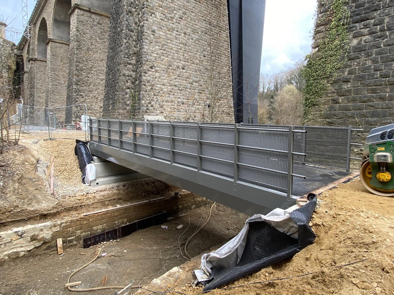 Dédoublement viaduc de Pulvermühle - Passerelle 1