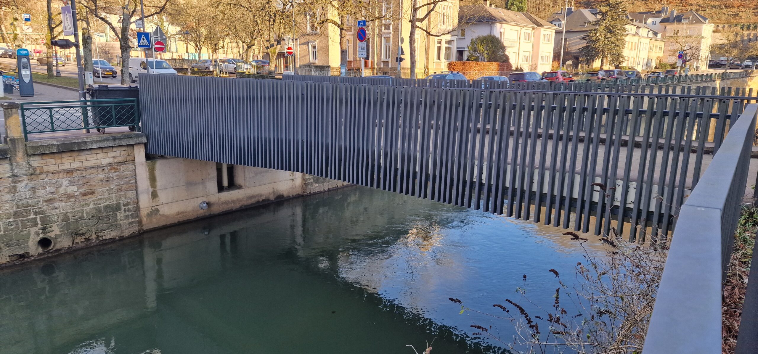 Ecole Clausen - Passerelle levante 1