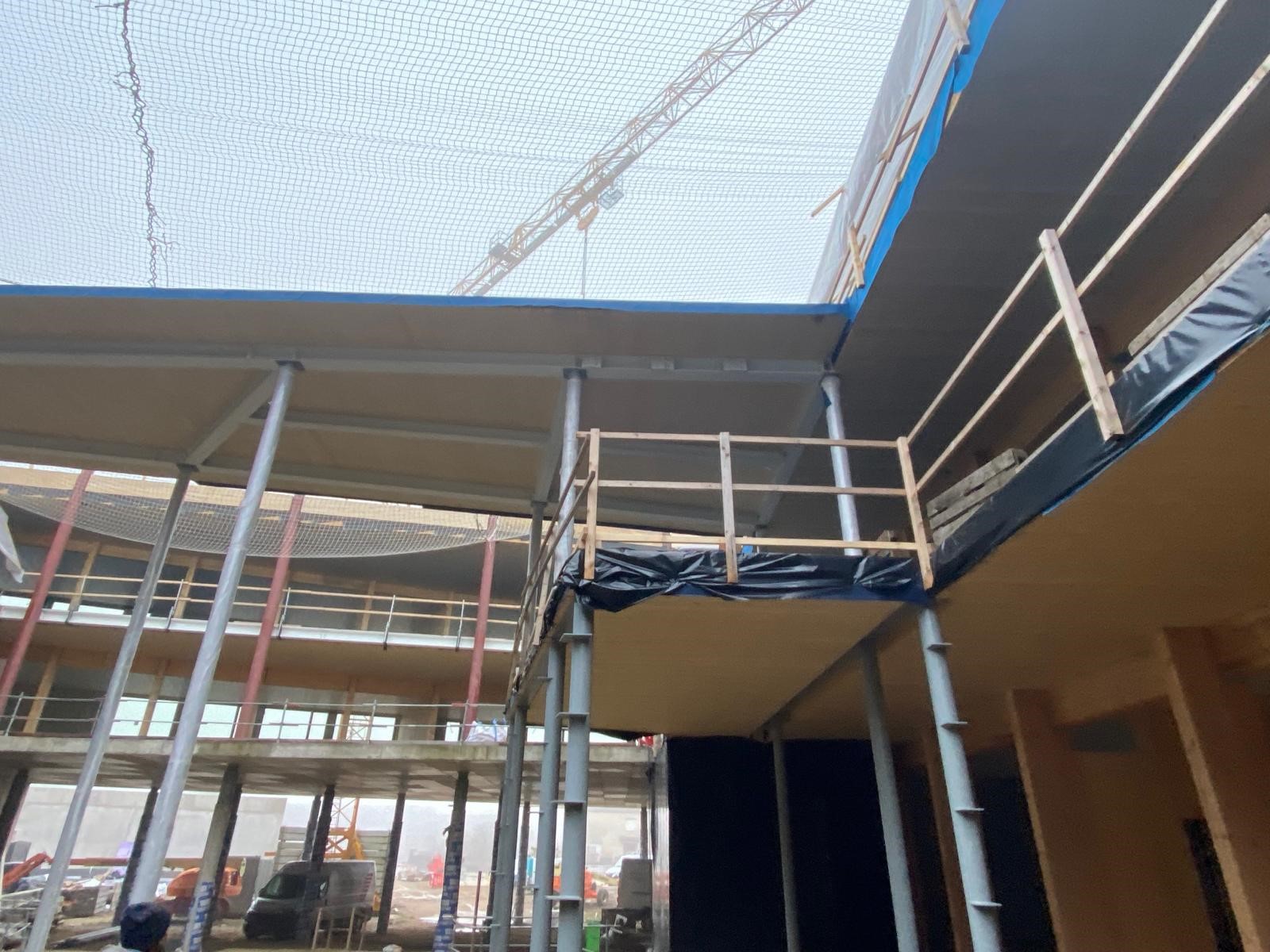 Ecole Wobrecken - Structure portante et escalier 3