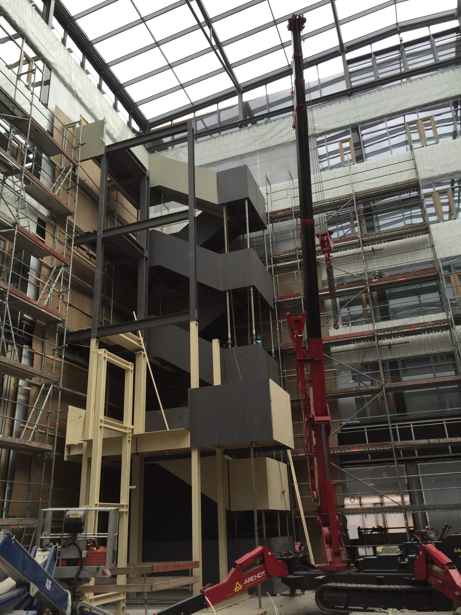 Immeuble Mercier à Luxembourg - Cage d'escaliers panoramique 3