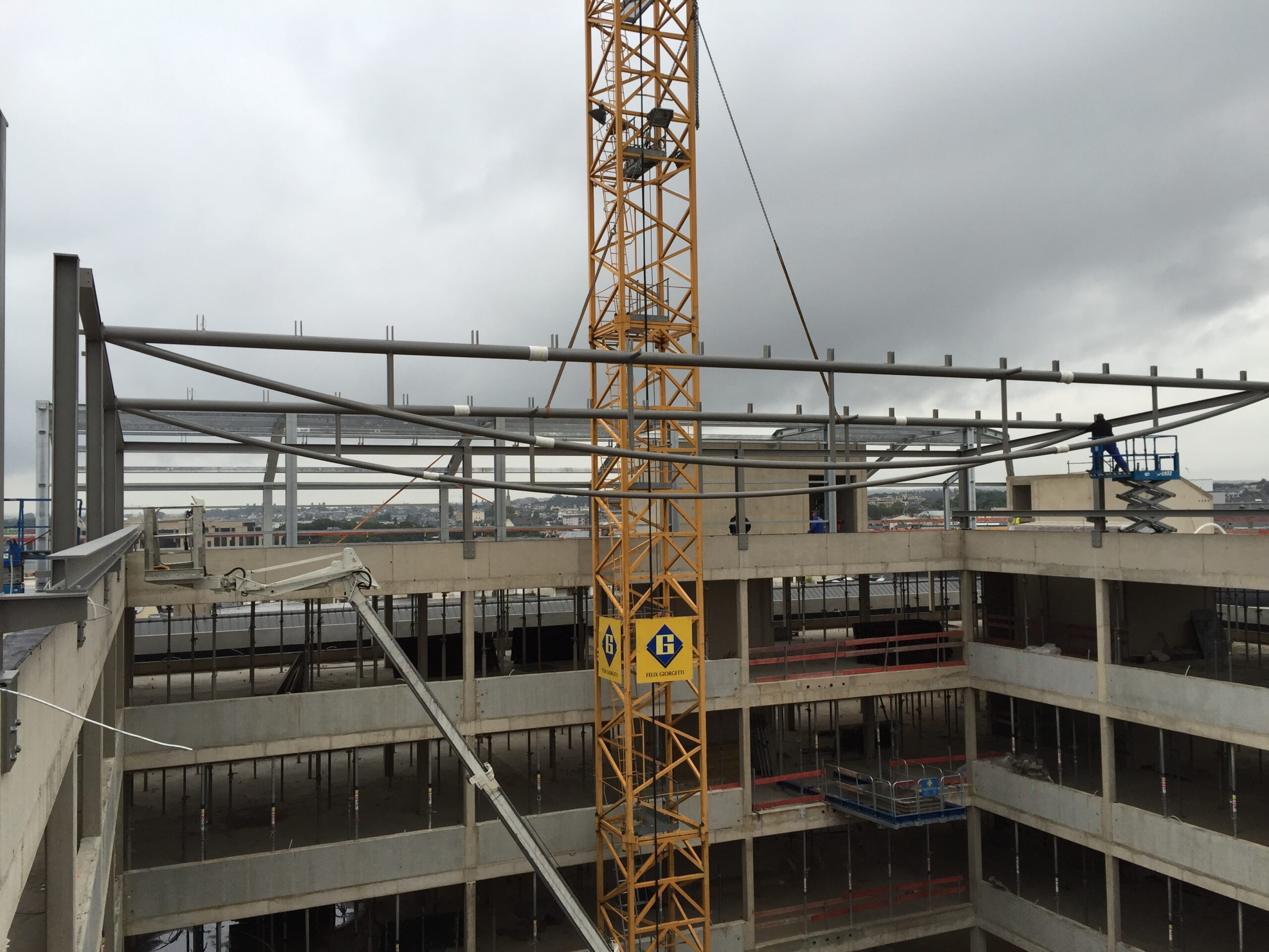 Immeuble Mercier à Luxembourg - Verrière 2